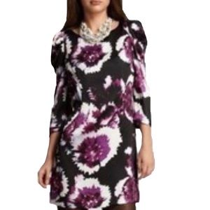 Rare Leifsdottir Anthropology Silk Cocktail Dress